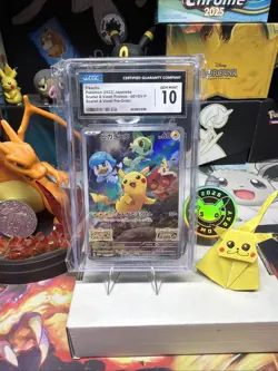 Pikachu 001/SV-P Scarlet & Violet promo 2022 Japanese Pokemon Card CGC 10 GEM - Image 1