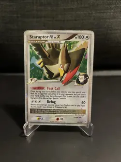 Pokemon TCG Staraptor FB LV.X Holo Rare Card 147/147 Platinum Supreme Victors - Image 1