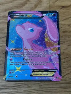 Mew EX Full Art RC24/RC25 Legendary Treasures: Radiant Collection Pokemon Card - Image 1