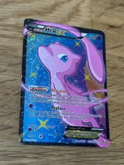 Mew EX Full Art RC24/RC25 Legendary Treasures: Radiant Collection Pokemon Card - Image 2