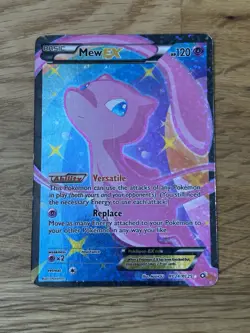 Mew EX Full Art RC24/RC25 Legendary Treasures: Radiant Collection Pokemon Card - Image 4