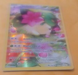 Pokemon Shaymin Promo Holo Rare TCG Card XY115 Moderate Play - Image 2