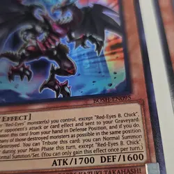 Yu-Gi-Oh! Red-Eyes Retro Dragon BOSH-EN095 Foil Holo - Lot of 2 Cards - Image 3