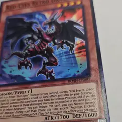 Yu-Gi-Oh! Red-Eyes Retro Dragon BOSH-EN095 Foil Holo - Lot of 2 Cards - Image 4