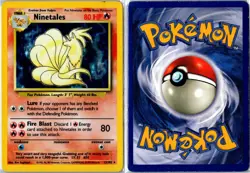 Pokemon Card - Ninetales Base Set Unlimited 12/102 1999 Holo Rare HP - Image 3