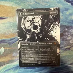 Sheoldred / The True Scriptures - MOM - MTG - Card #297 - Borderless - Mythic - Image 1