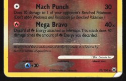 Infernape - 22/100 - Rare Reverse Holo - Majestic Dawn - Pokemon Card - DMG - Image 3