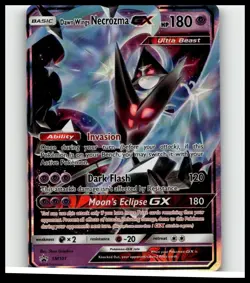 Pokemon Cards Dawn Wings Necrozma GX SM101 Sun & Moon Promo Holo NM - Image 1