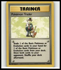 🎴Pokemon Trader - Trainer 77/102 RARE Base Set Unlimited Pokemon Card LP - Image 1