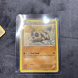 Sandile 8/12 2011 McDonald's Promo Pokemon TCG Card NM - Image 1