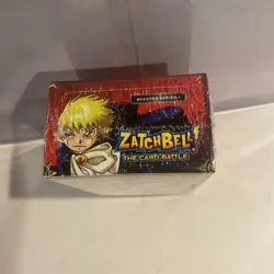 2005 ZATCH BELL SERIES 1 THE CARD BATTLE GAME SEALED BOX 12 PACKS RARE QTY!!! - Image 3