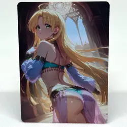 High School DxD Asia Argento Goddess Anime Waifu ACG Foil Card - Image 1