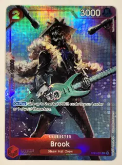 Brook ST01-011 One Piece Alt Art - Bandai Card Fest 23-24 - Image 1