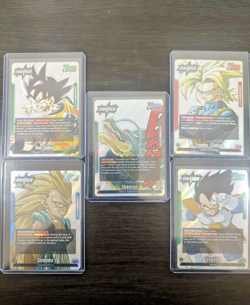 DRAGON BALL FUSION WORLD MANGA BOOSTER SB02 LOT Silver Leader Cards 🐉 - Image 1