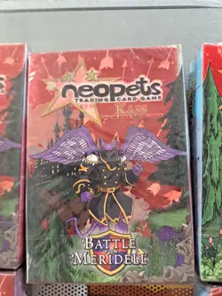 Vintage 2004 Neopets Trading Card Game Theme Decks Lot Bundle Meridell & Kass - Image 3