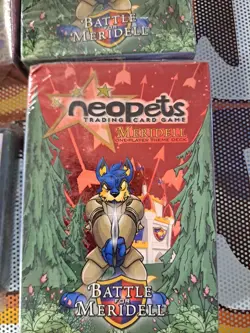 Vintage 2004 Neopets Trading Card Game Theme Decks Lot Bundle Meridell & Kass - Image 5