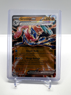 Greninja EX 106/167 Double Rare - Twilight Masquerade - Pokemon TCG Card - NM - Image 1