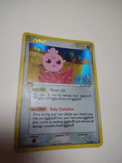 Igglybuff Rare Reverse Holo Stamped Crystal Guardians 21/100 MP Pokemon Card - Image 1