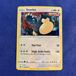 Snorlax Promo Holofoil SWSH: Sword & Shield Promo Cards SWSH119 NM (b) - Image 1