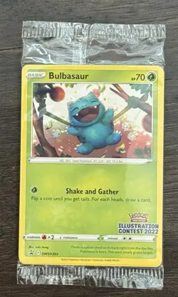 Pokemon Card TCG Illustration Contest 2022 SEALED Arcanine Greninja Bulbasaur - Image 1