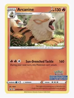 Pokemon Card TCG Illustration Contest 2022 SEALED Arcanine Greninja Bulbasaur - Image 2