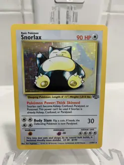 1999 Pokemon Jungle Snorlax 11/64 Holo Rare WOTC LP/MP - Image 1