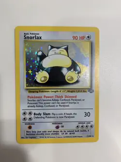 1999 Pokemon Jungle Snorlax 11/64 Holo Rare WOTC LP/MP - Image 2