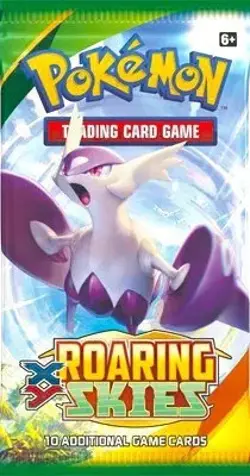 Roaring Skies Booster Pack Factory Sealed Pokemon TCG - Image 1