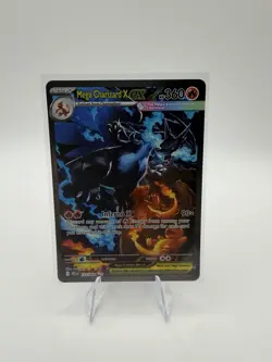 2025 Pokemon Mega Charizard X ex Special Illustration Rare #125/094 Near Mint - Image 1