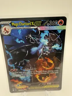 2025 Pokemon Mega Charizard X ex Special Illustration Rare #125/094 Near Mint - Image 2