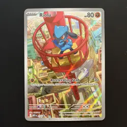 Pokemon Riolu 010 Me: Mega Evolution Promo Full Art Holo Pokemon - Image 1