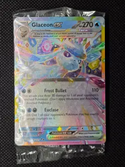 Glaceon EX [Holiday Calendar] #26 Pokemon Prismatic Evolutions. SEALED - Image 1