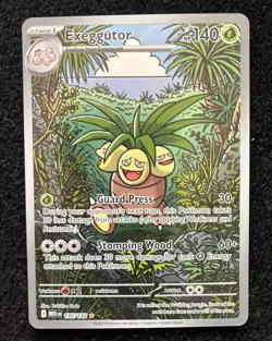 Pokemon Exeggutor 135/132 Illustration Rare Mega Evolution NM - Image 1