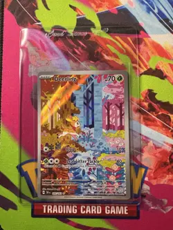 Pokemon TCG Deerling 165/162 Temporal Forces Illustration Rare Holo EN - NM+ - Image 1