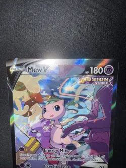 Pokemon Mew V Fusion Strike Alternate Full Art 251/264 Ultra Rare Alt Art Mint! - Image 3