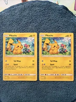 Pokemon - Pikachu 14/30 Non-Holo Sun & Moon Trainer Kit (2017) - Image 1