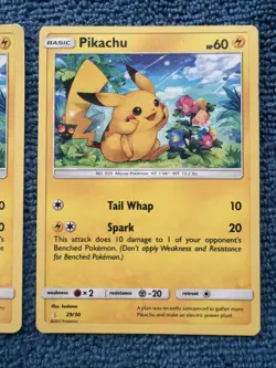 Pokemon - Pikachu 14/30 Non-Holo Sun & Moon Trainer Kit (2017) - Image 3