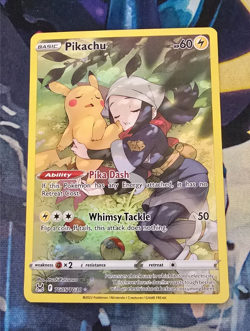 Pokemon TCG Pikachu TG05/TG30 - Lost Origin Trainer Gallery - NM - Image 1
