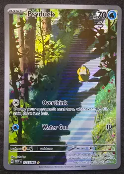 Psyduck 175/165 Illustration Rare Pokemon TCG Scarlet & Violet 151 NM - Image 1