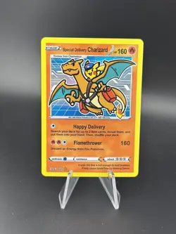 GENERATION ONE Special Delivery Charizard Holo Pokemon After Skool Hobby Fan Art - Image 1