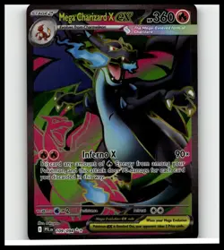 Mega Charizard X Ex 109/094 Phantasmal Flames - Image 1