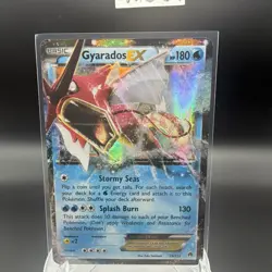 Pokemon TCG Breakpoint Gyarados EX Holo Ultra Rare 26/122 180HP EN - Image 1