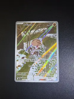 Pokemon TCG Swinub EX 165/159 Illustration Rare Journey Together - Image 1