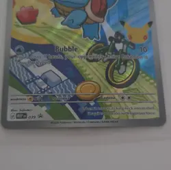 Pokemon Squirtle 039 Me: Mega Evolution Promo Full Art Holo EN 80HP Saboteri - Image 4