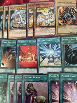 Complete Dragon Turbo Edison Deck Yugioh Staples Extra More - Image 3