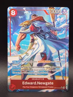 Edward.Newgate (Alternate Art) OP16-003 The Time of Battle Foil - Image 1