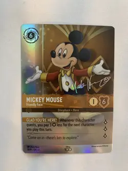 Lorcana Mickey Mouse - Friendly Face Alternate Art - Disney100 Promos - Image 1