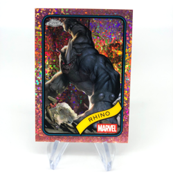 Marvel Card Rhino 39 Rose Gold /40 Mini Diamond Topps Chrome 2025 [NM] - Image 1