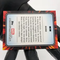 Marvel Card Rhino 39 Rose Gold /40 Mini Diamond Topps Chrome 2025 [NM] - Image 4