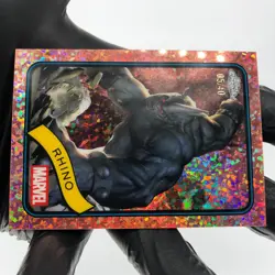 Marvel Card Rhino 39 Rose Gold /40 Mini Diamond Topps Chrome 2025 [NM] - Image 5
